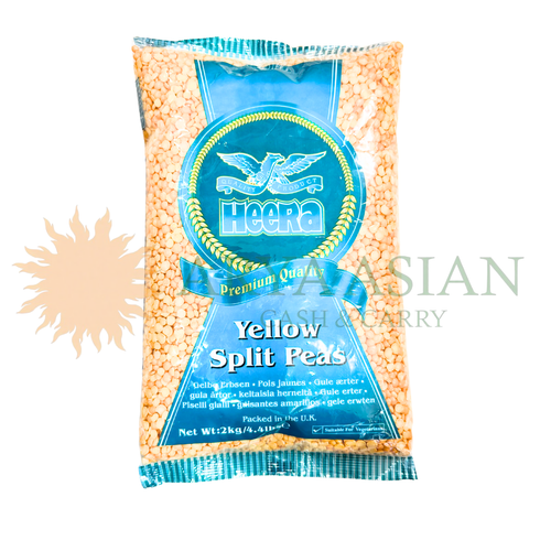 HEERA YELLOW SPLIT PEAS 2KG