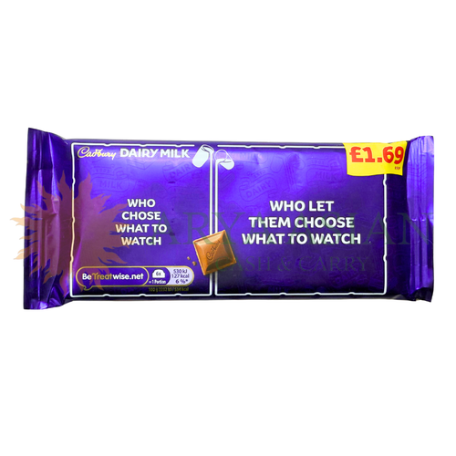 CADBURY DAIRY MILK BLOCK PM