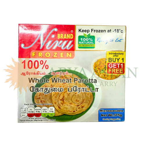 NIRU WHOLE WHEAT PAROTTA