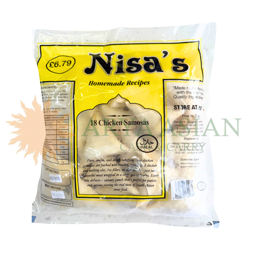 NISAS CHICKEN SAMOSAS 18