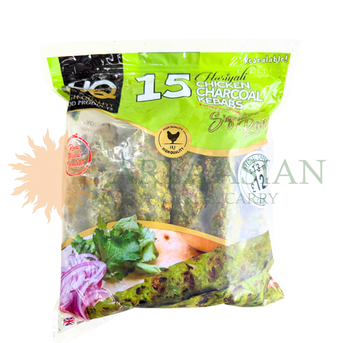 HQ HARIYALI CHIKEN CHARCOAL KEBABS 15PS