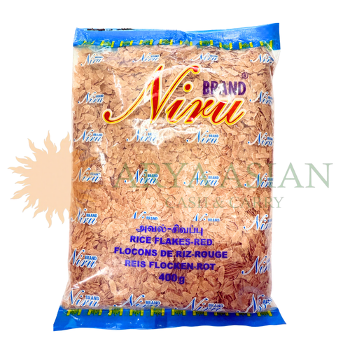 NIRU RICE FLAKES RED 400G