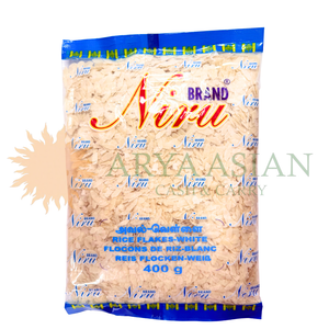 NIRU RICE FLAKES WHITE 400G