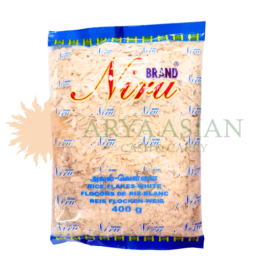 NIRU RICE FLAKES WHITE 400G
