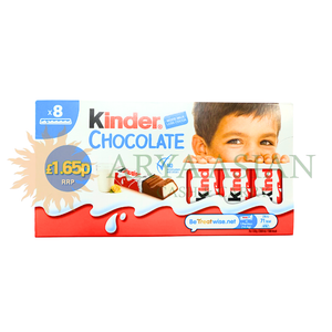 KINDER CHOCOLATE 8PK
