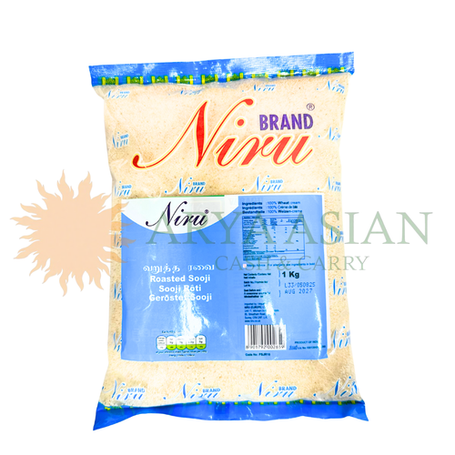 	NIRU ROASTED SOOJI 1KG