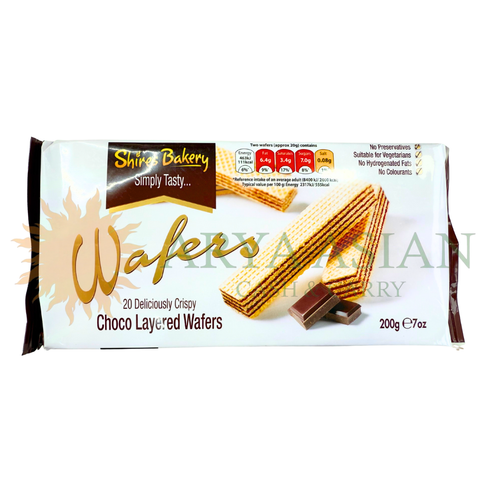 SHIRES CHOCO WAFERS