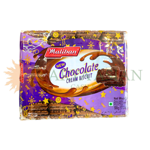 MALIBAN CHOCOLATE CREAM BISCUIT 500G