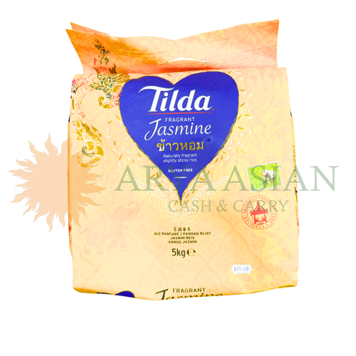 TILDA FRAGRANT JASMINE RICE 5KG	