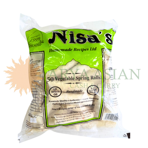 NISA'S VEGETABLE SPRING ROLLS X50