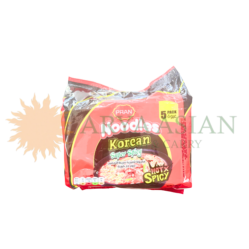 PRAN KOREAN NOODLES SUPER SPICY 5 PACK