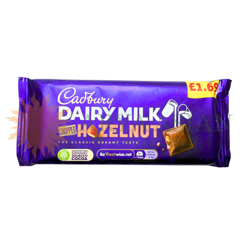 CADBURY DM CHOPPED NUT PM
