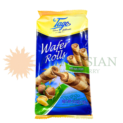 TAGO WAFER ROLLS WITH NUT CREAM